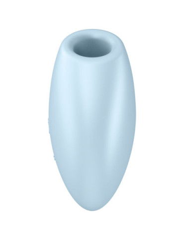 SATISFYER CUTIE HEART ESTIMULADOR Y VIBRADOR - AZUL