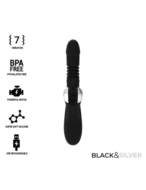 BLACK&SILVER BUNNY REED UP & DOWN VIBE