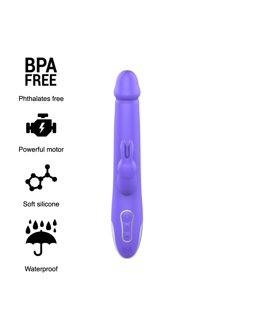 MR BOSS ARTURO VIBRATOR & ROTATOR COMPATIBLE CON WATCHME WIRELESS TECHNOLOGY