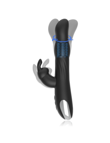 BRILLY GLAM MOEBIUS RABBIT VIBRATOR & ROTATOR COMPATIBLE CON WATCHME WIRELESS TECHNOLOGY