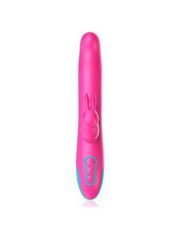 HAPPY LOKY PLUTO RABBIT VIBRATOR & ROTATOR COMPATIBLE CON WATCHME WIRELESS TECHNOLOGY