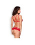 OBSESSIVE - 860-SET-1 SET DOS PIEZAS ROJO S/M