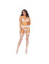 LEG AVENUE SET TRES PIEZAS BLANCO TALLA L