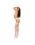 LEG AVENUE SET TRES PIEZAS BLANCO TALLA L