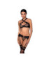 PASSION AMANDA SET CUERO ECOLOGICO S/M