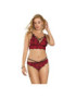 SUBBLIME SET DOS PIEZAS TOP Y PANTIES DE ENCAJES S/M