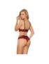 SUBBLIME SET DOS PIEZAS TOP Y PANTIES DE ENCAJES S/M