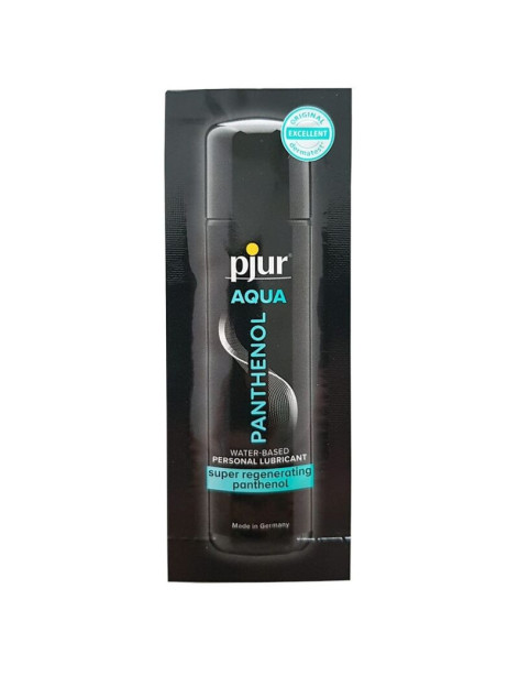 PJUR AQUA PANTHENOL LUBRICANTE BASE AGUA 2 ML